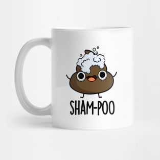 Sham-poo Cute Poop With Shampoo Bubbles Pun Mug